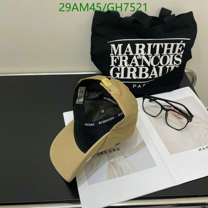 Burberry-Cap(Hat) Code: GH7521 $: 29USD