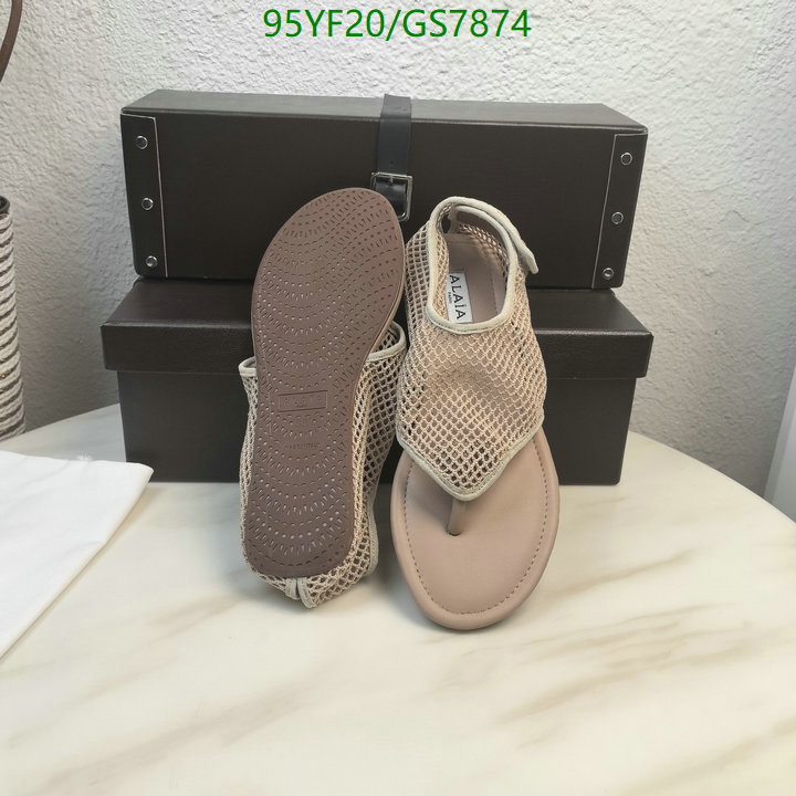 ALAIA-Women Shoes Code: GS7874 $: 95USD