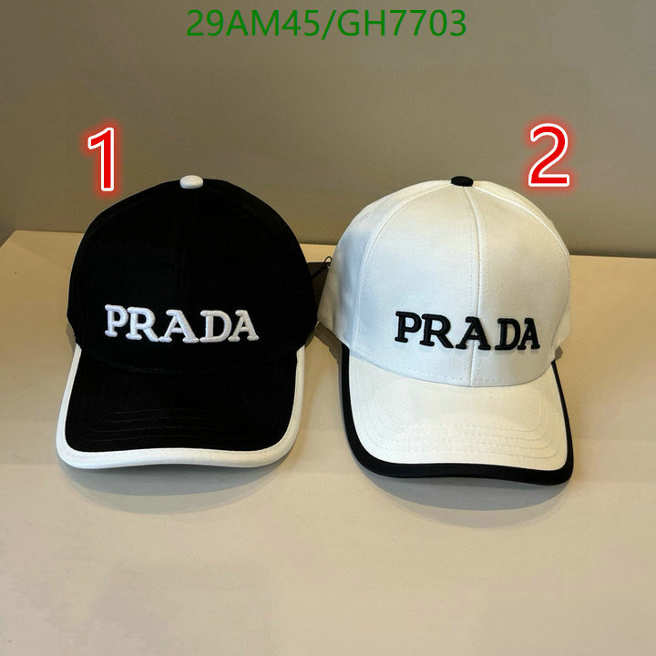 Prada-Cap(Hat) Code: GH7703 $: 29USD
