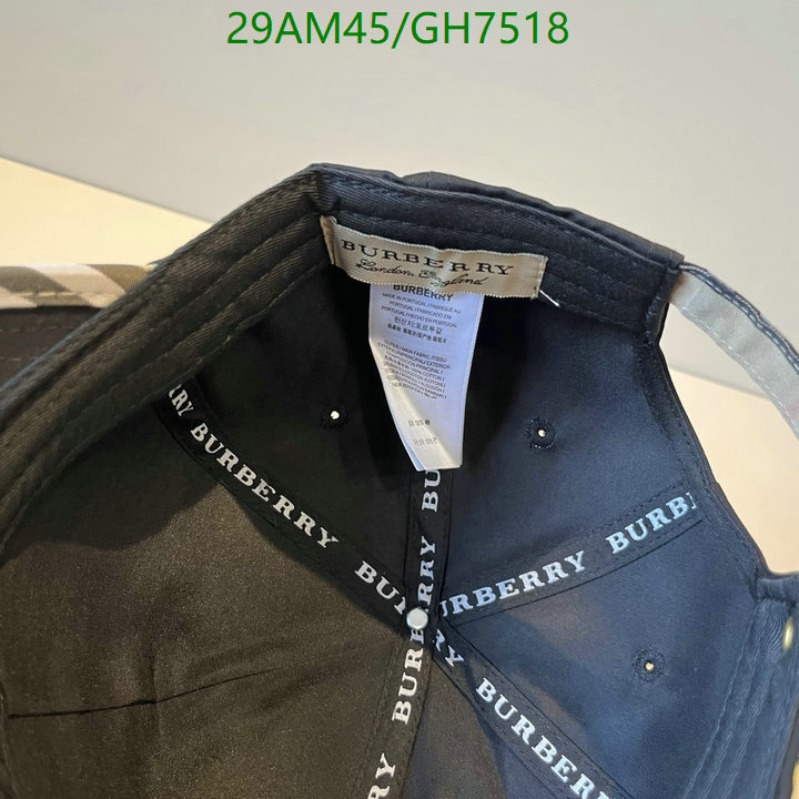 Burberry-Cap(Hat) Code: GH7518 $: 29USD