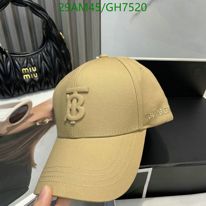 Burberry-Cap(Hat) Code: GH7520 $: 29USD