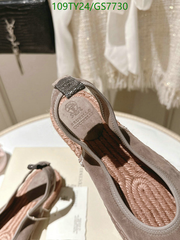 Brunello Cucinelli-Women Shoes Code: GS7730 $: 109USD