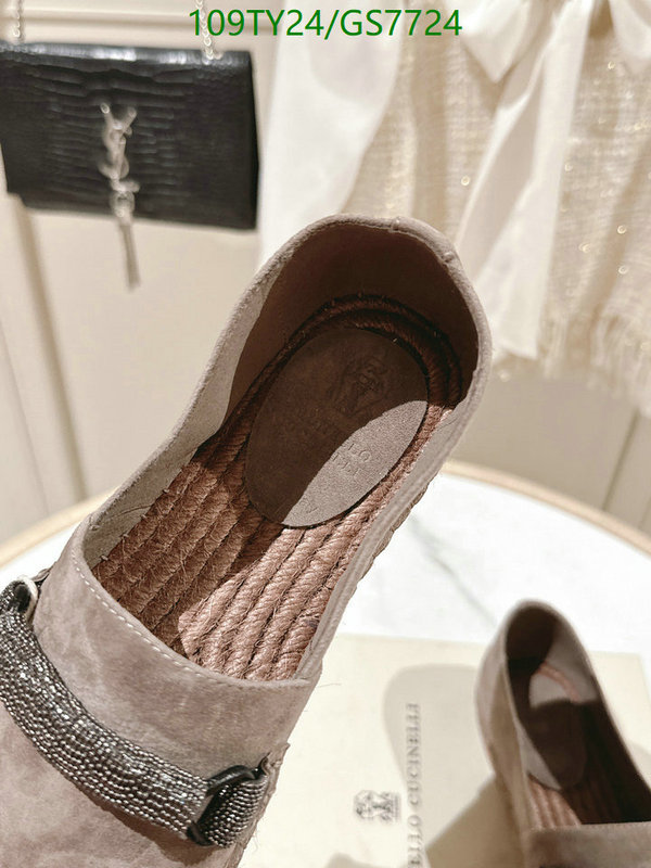 Brunello Cucinelli-Women Shoes Code: GS7724 $: 109USD