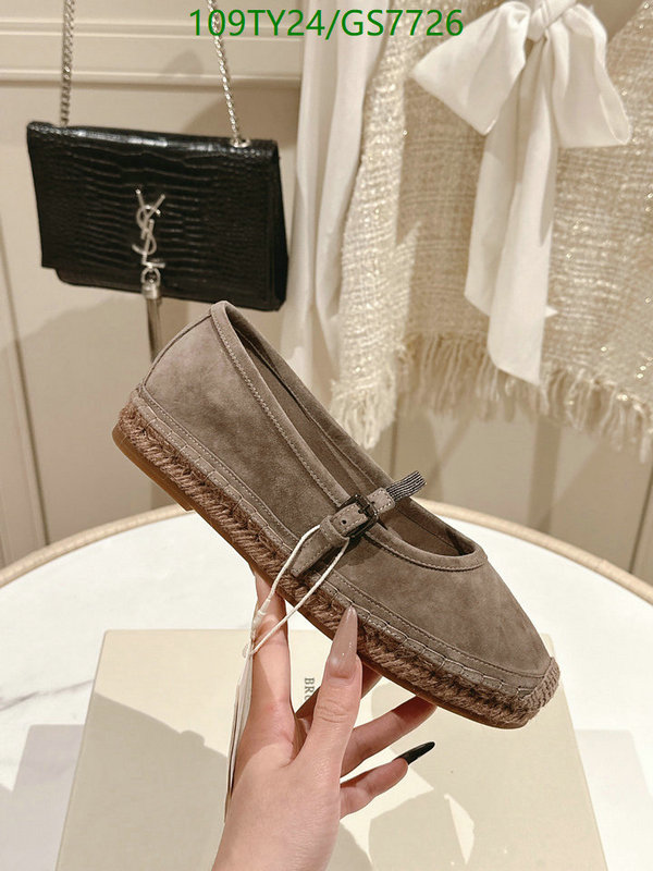 Brunello Cucinelli-Women Shoes Code: GS7726 $: 109USD
