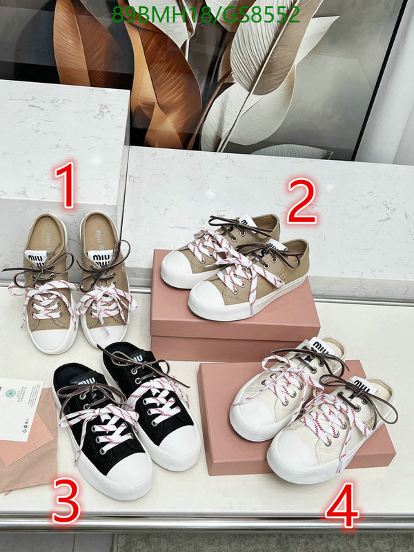 Miu Miu-Women Shoes Code: GS8552 $: 89USD