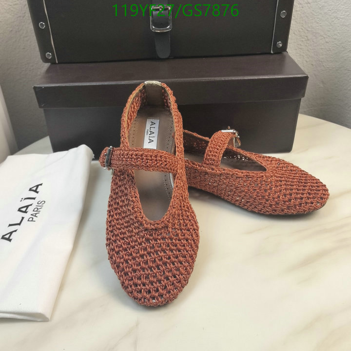 ALAIA-Women Shoes Code: GS7876 $: 119USD