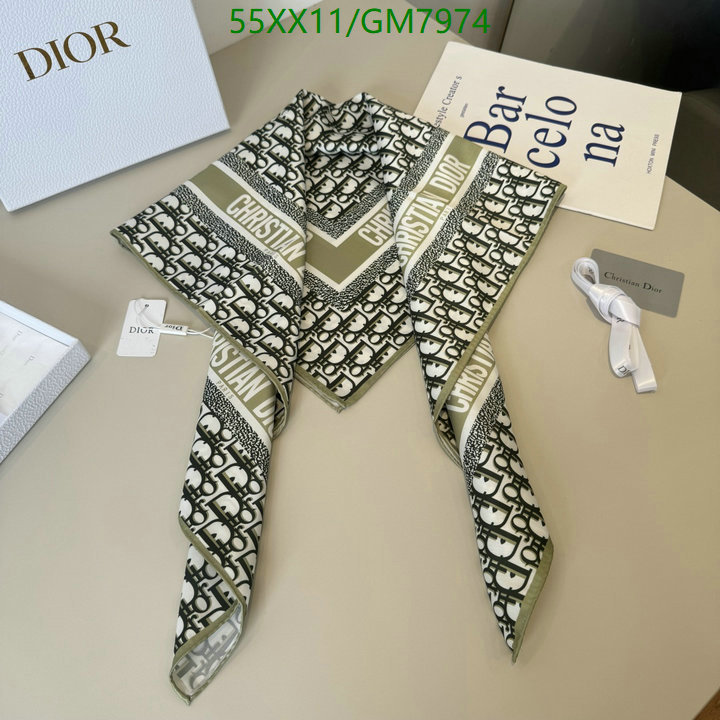 Dior-Scarf Code: GM7974 $: 55USD