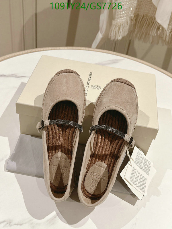 Brunello Cucinelli-Women Shoes Code: GS7726 $: 109USD