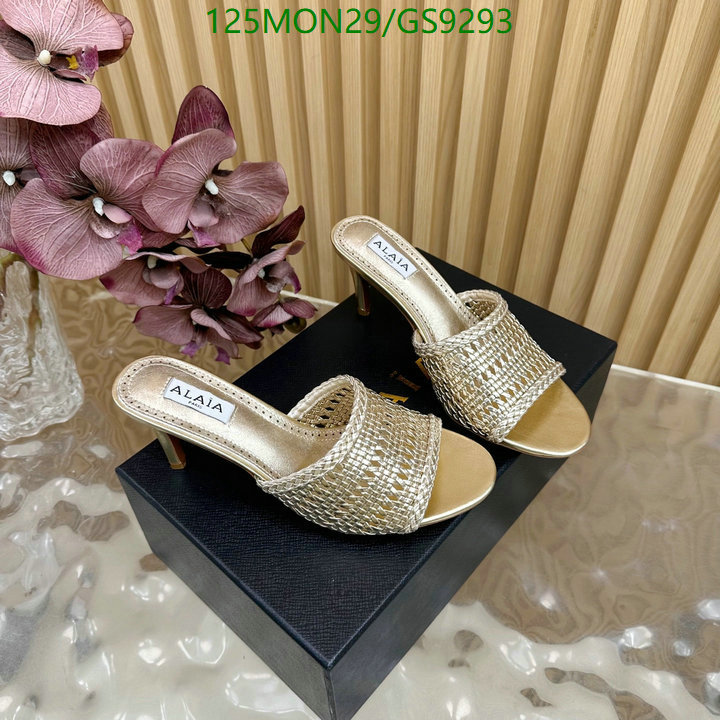ALAIA-Women Shoes Code: GS9293 $: 125USD