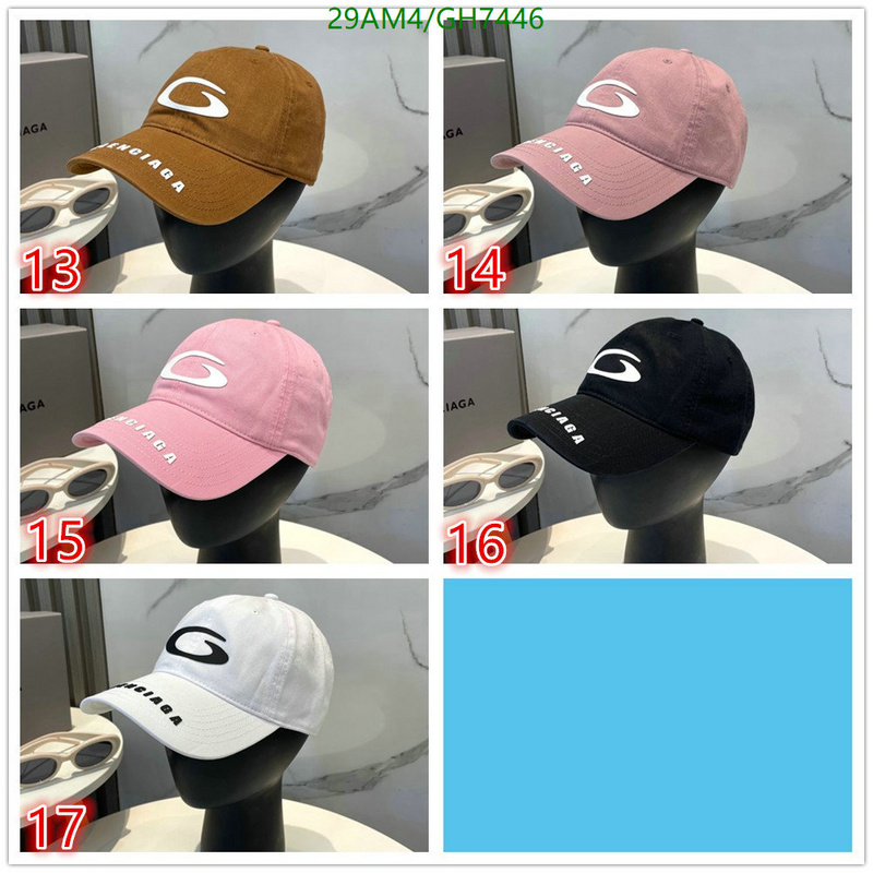 Balenciaga-Cap(Hat) Code: GH7446 $: 29USD