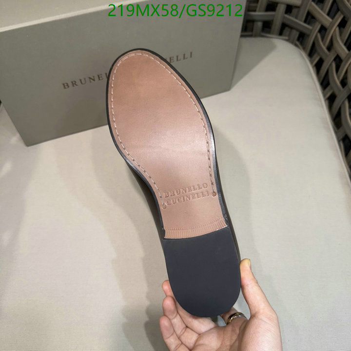 Brunello Cucinelli-Men shoes Code: GS9212 $: 219USD