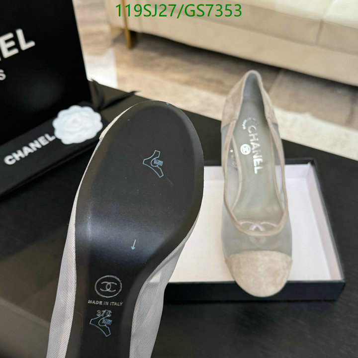 Chanel-Women Shoes Code: GS7353 $: 119USD