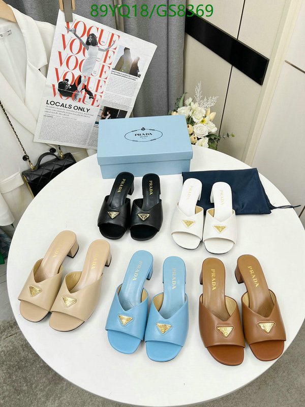 Prada-Women Shoes Code: GS8369 $: 89USD