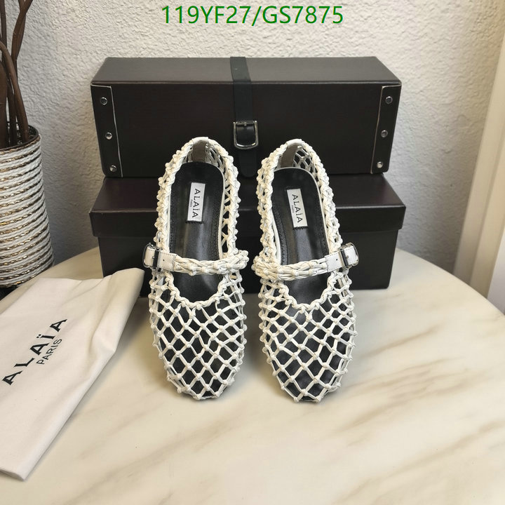 ALAIA-Women Shoes Code: GS7875 $: 119USD