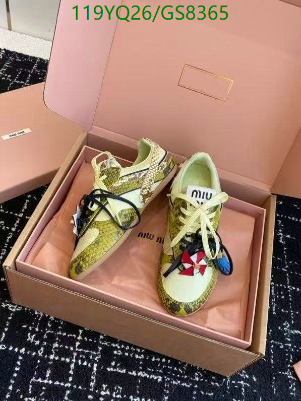 Miu Miu-Women Shoes Code: GS8365 $: 119USD