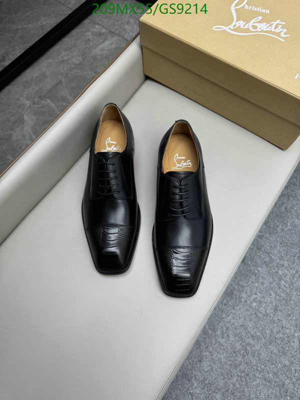 Christian Louboutin-Men shoes Code: GS9214 $: 209USD