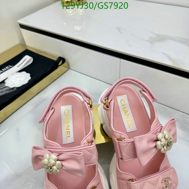Chanel-Women Shoes Code: GS7920 $: 129USD