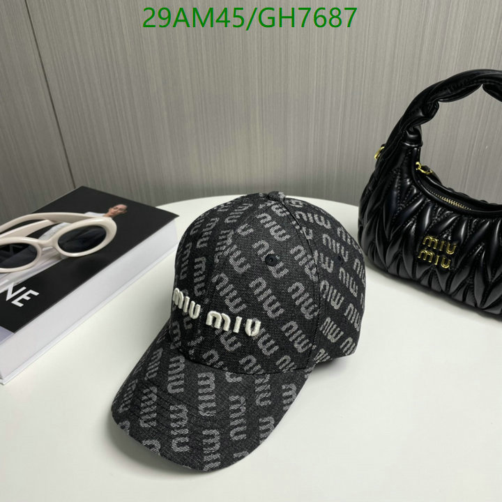Miu Miu-Cap(Hat) Code: GH7687 $: 29USD