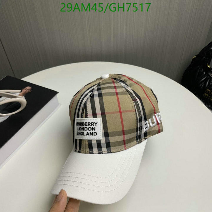 Burberry-Cap(Hat) Code: GH7517 $: 29USD