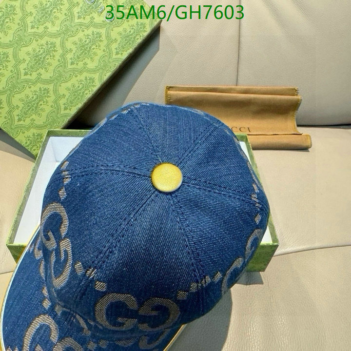 Gucci-Cap(Hat) Code: GH7603 $: 35USD