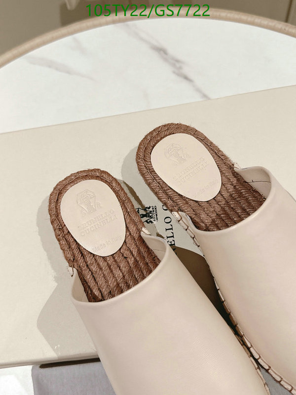 Brunello Cucinelli-Women Shoes Code: GS7722 $: 105USD