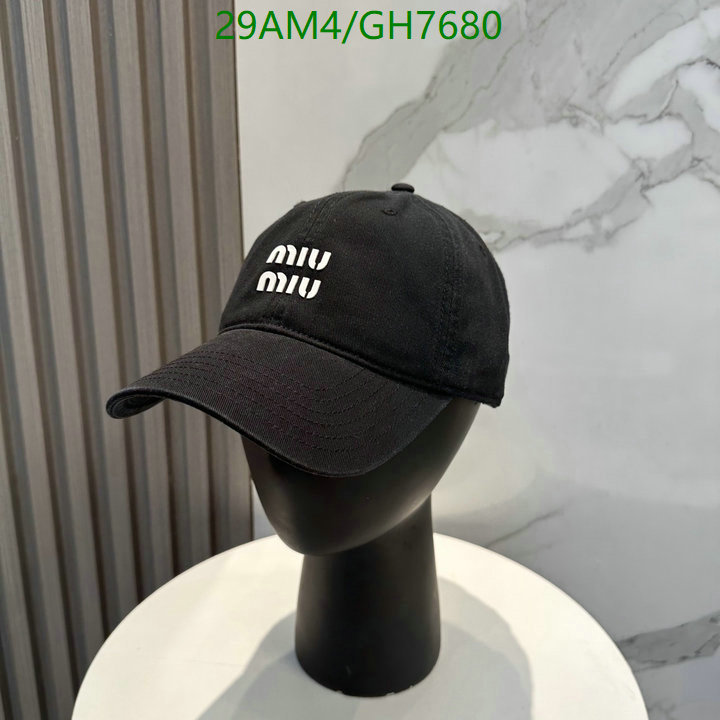 Miu Miu-Cap(Hat) Code: GH7680 $: 29USD