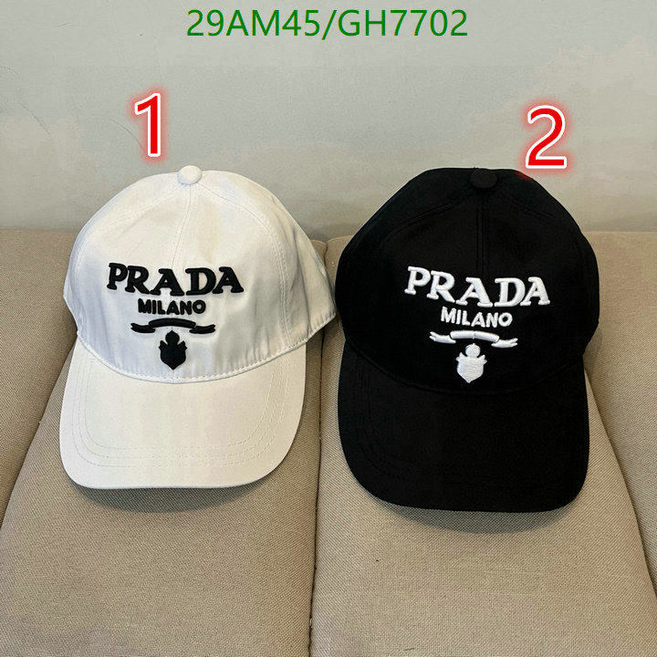Prada-Cap(Hat) Code: GH7702 $: 29USD