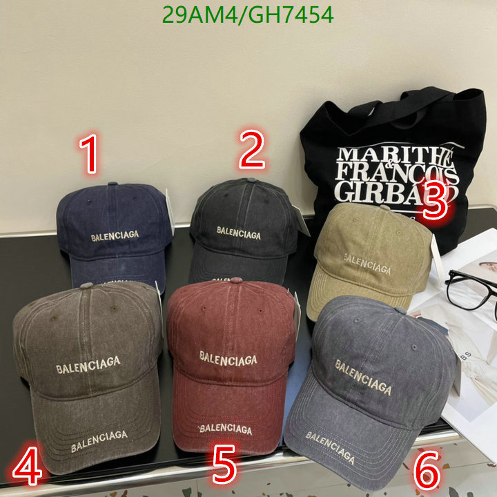 Balenciaga-Cap(Hat) Code: GH7454 $: 29USD