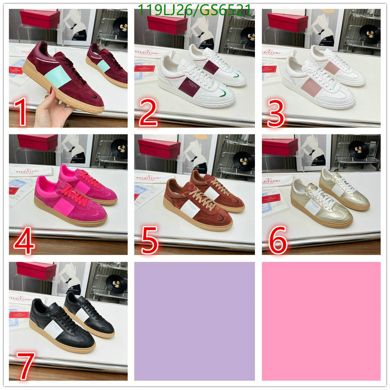 Valentino-Men shoes Code: GS6521 $: 119USD