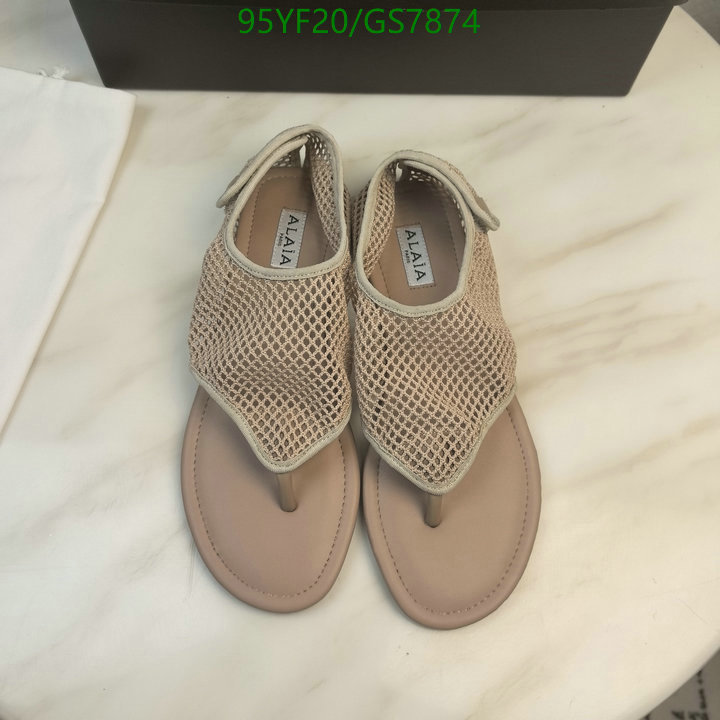 ALAIA-Women Shoes Code: GS7874 $: 95USD