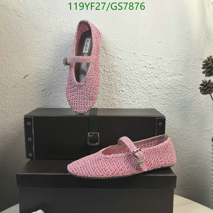 ALAIA-Women Shoes Code: GS7876 $: 119USD