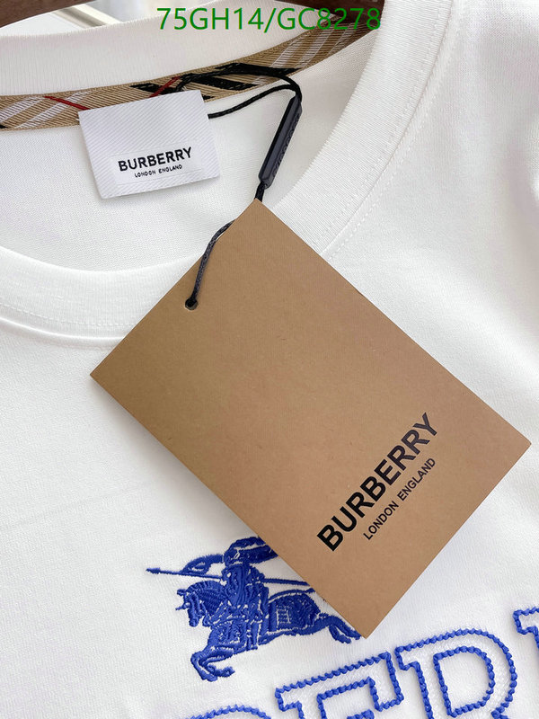 Burberry-Clothing Code: GC8278 $: 75USD
