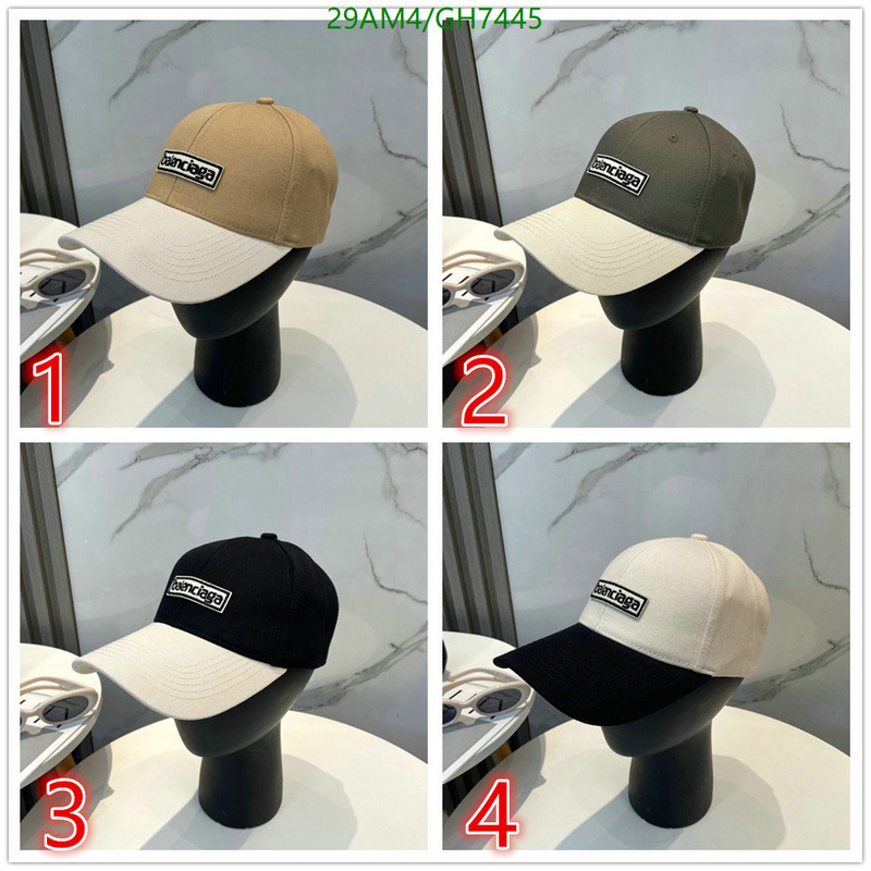 Balenciaga-Cap(Hat) Code: GH7445 $: 29USD