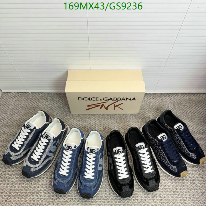 D&G-Men shoes Code: GS9236 $: 169USD