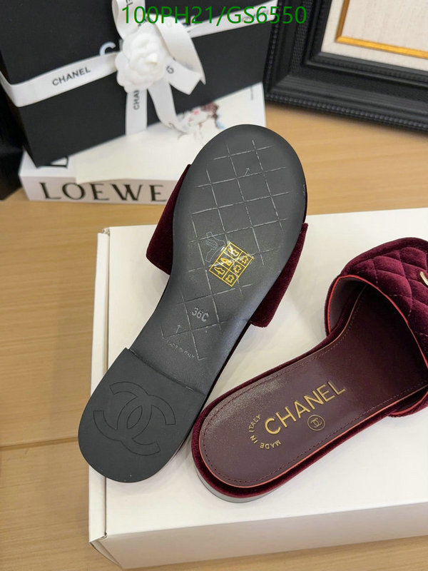 Chanel-Women Shoes Code: GS6550 $: 100USD