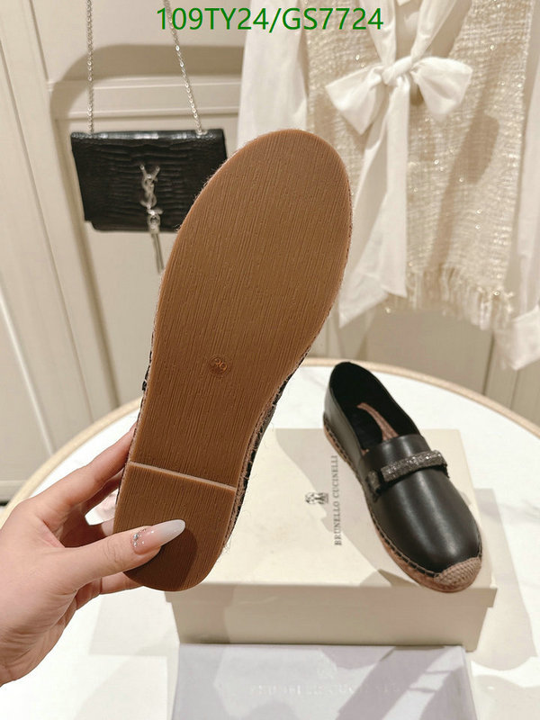 Brunello Cucinelli-Women Shoes Code: GS7724 $: 109USD