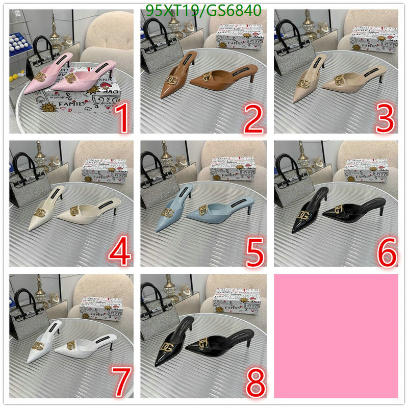 D&G-Women Shoes Code: GS6840 $: 95USD