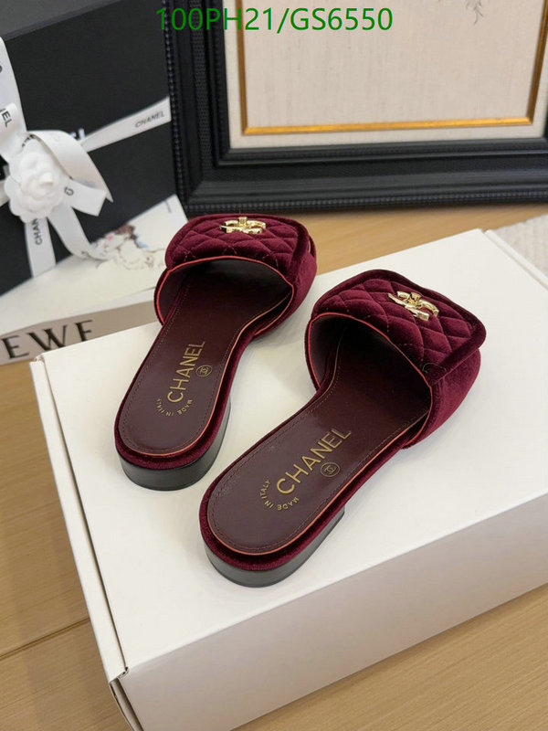 Chanel-Women Shoes Code: GS6550 $: 100USD