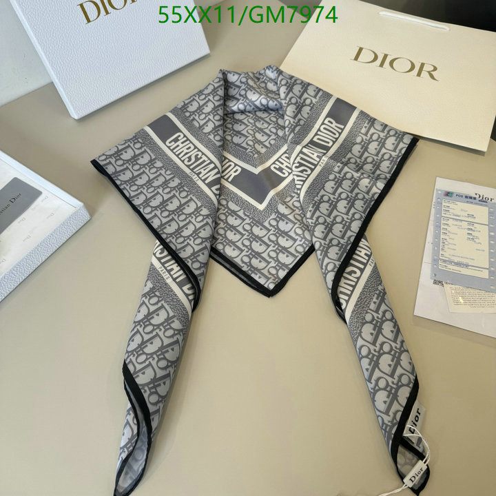 Dior-Scarf Code: GM7974 $: 55USD