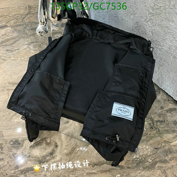 Prada-Clothing Code: GC7536 $: 135USD