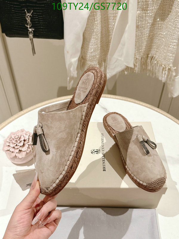 Brunello Cucinelli-Women Shoes Code: GS7720 $: 109USD