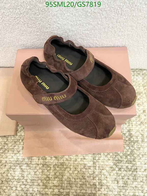 Miu Miu-Women Shoes Code: GS7819 $: 95USD
