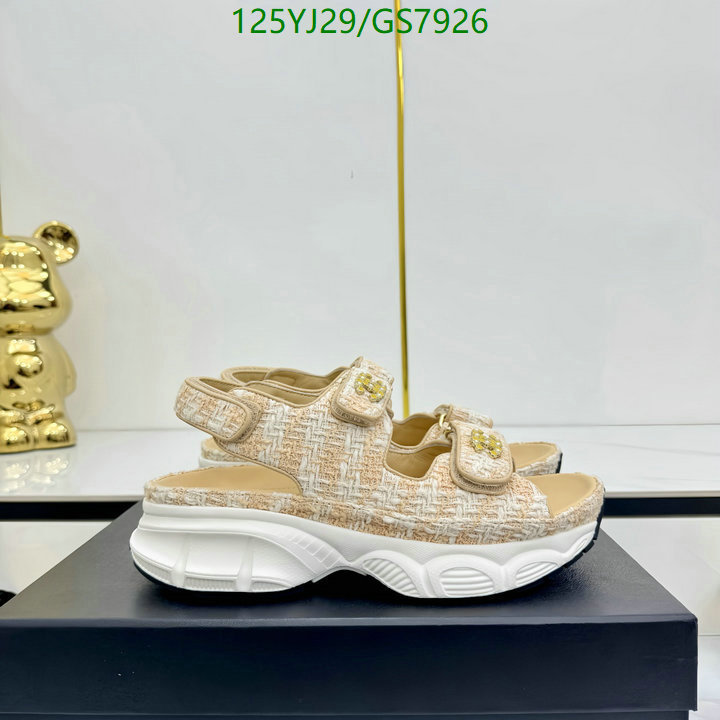 Chanel-Women Shoes Code: GS7926 $: 125USD
