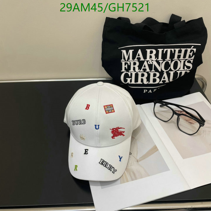 Burberry-Cap(Hat) Code: GH7521 $: 29USD