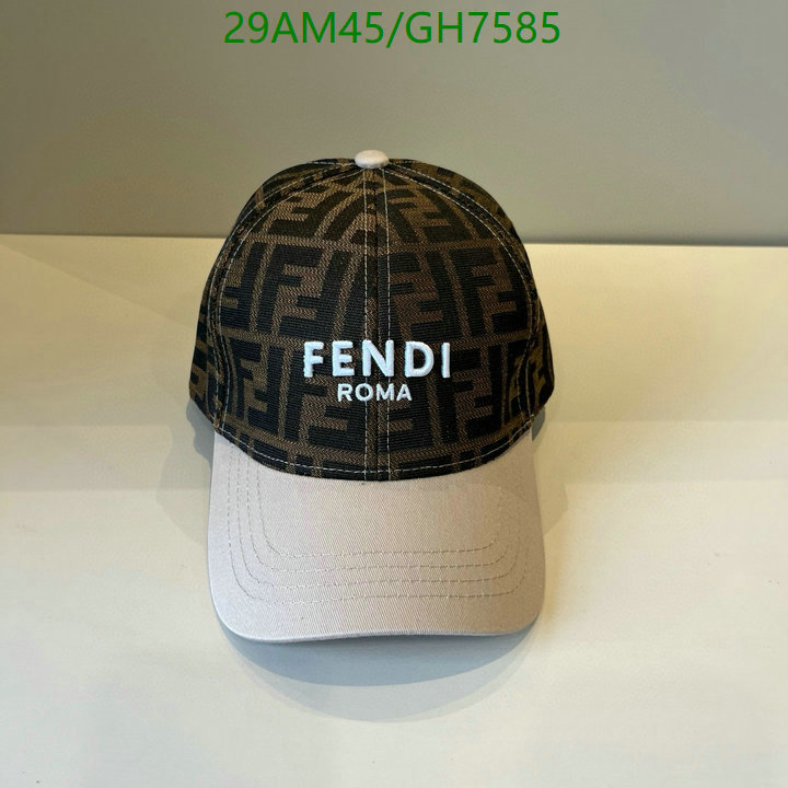 Fendi-Cap(Hat) Code: GH7585 $: 29USD