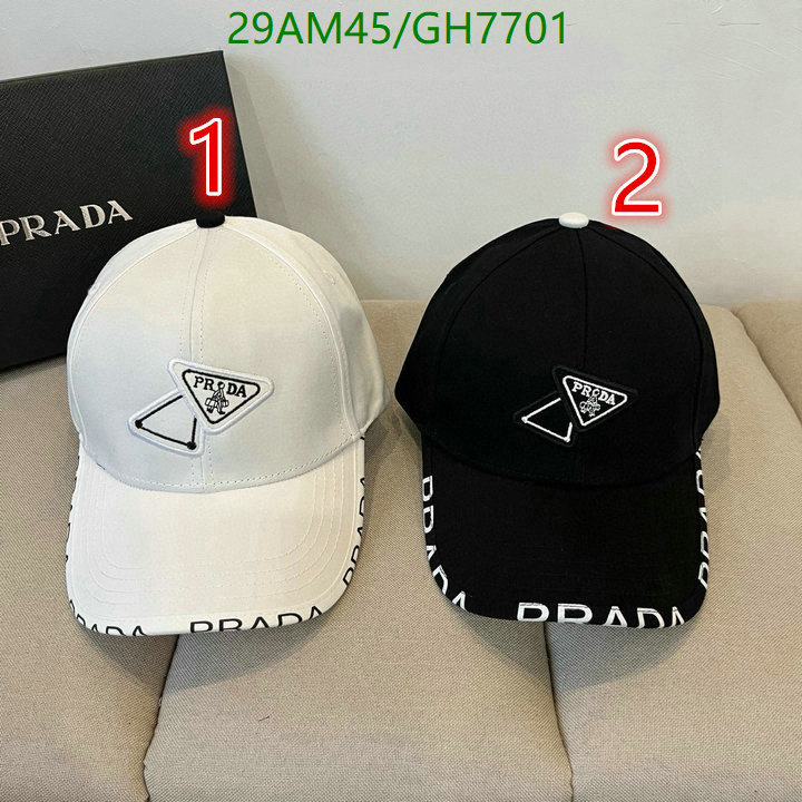 Prada-Cap(Hat) Code: GH7701 $: 29USD