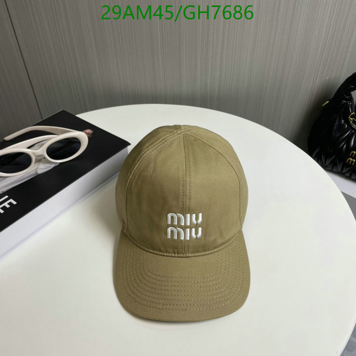 Miu Miu-Cap(Hat) Code: GH7686 $: 29USD