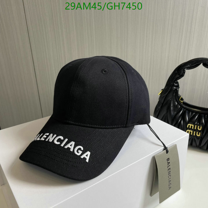 Balenciaga-Cap(Hat) Code: GH7450 $: 29USD