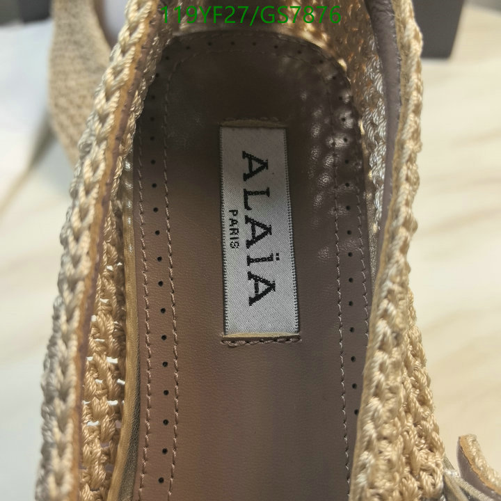 ALAIA-Women Shoes Code: GS7876 $: 119USD