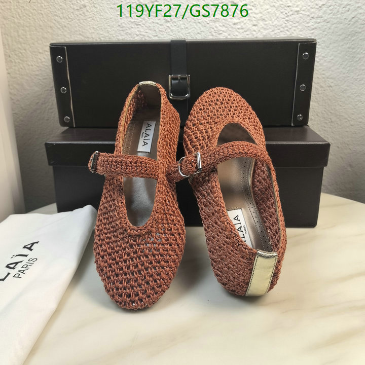 ALAIA-Women Shoes Code: GS7876 $: 119USD